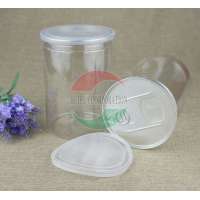 401# Plastic Storage Jars with Lids Empty Plastic Cans Packaging Container