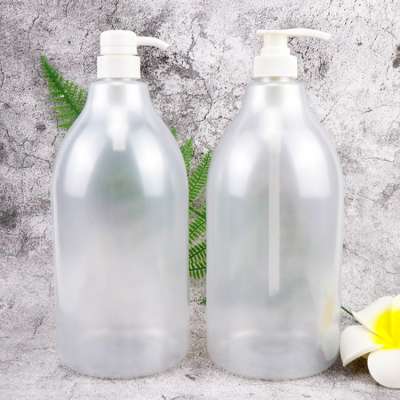 Factory direct sale  spot PET empty pump dispenser food grade 2000ml 2l plastic bottle